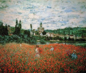 Creative activity “Poppy Fields Based on Works by K. Monet”